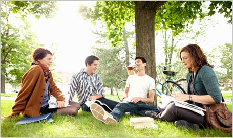 カナダの留学生