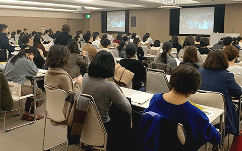 満席となった留学フェアの様子
